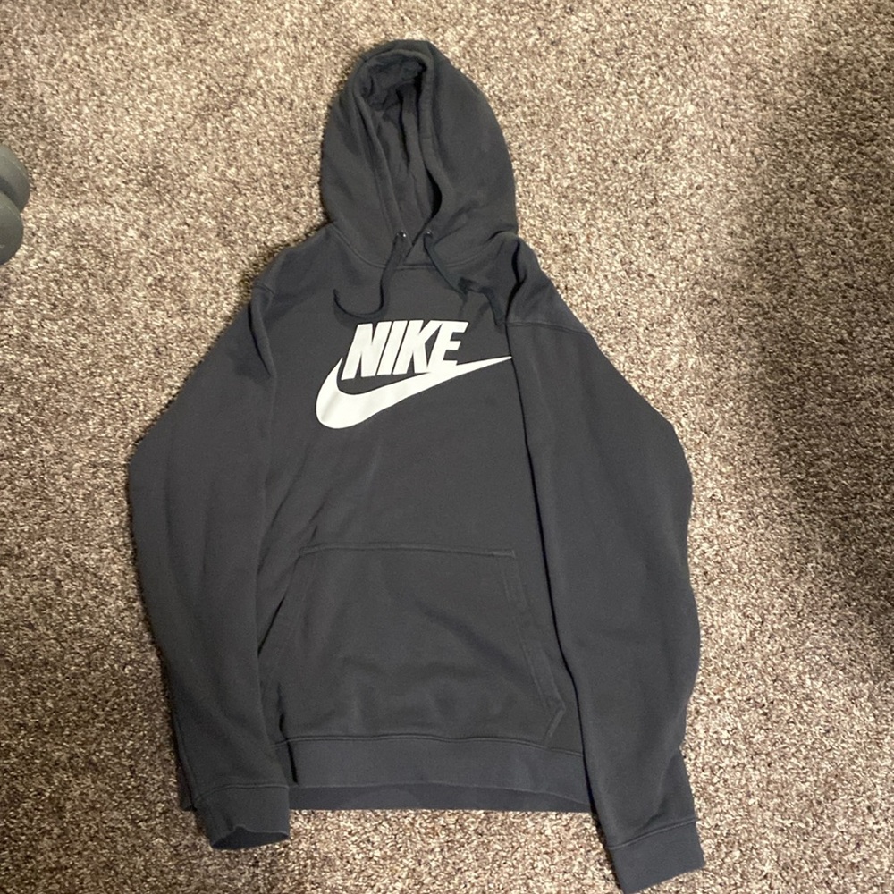 Grey Nike Hoodie/Sweatshirt
